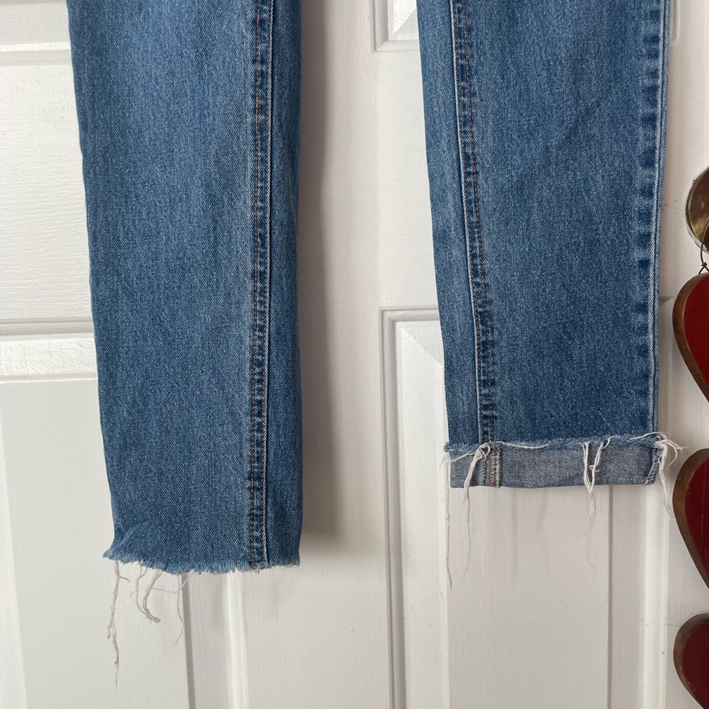 Vero Moda Blue High Rise Jeans - Picture 2 of 5